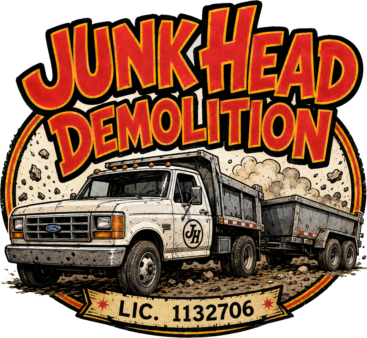 Junkhead Demolition LLC logo
